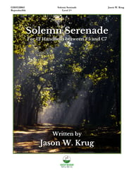Solemn Serenade Handbell sheet music cover Thumbnail